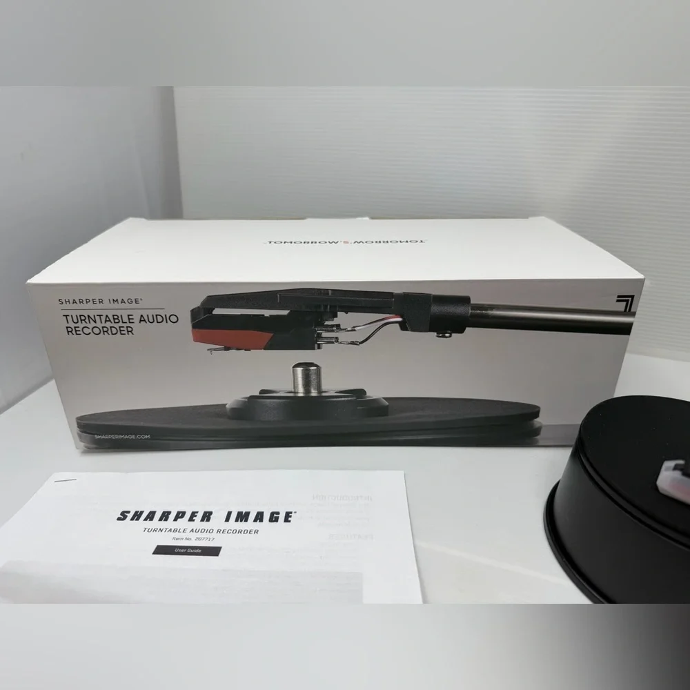 Sharper Image • Turntable to MP3 Converter • NEW In Box